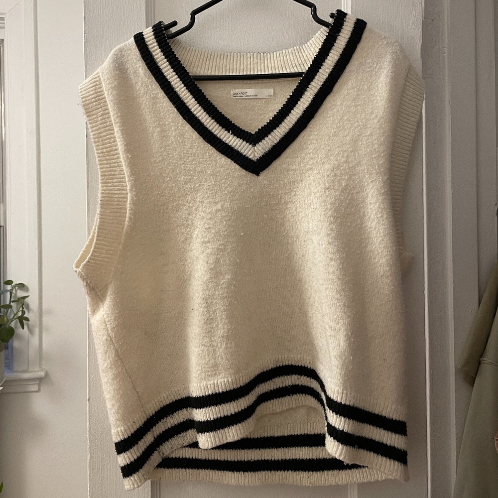 Oak + Fort Sweater Vest